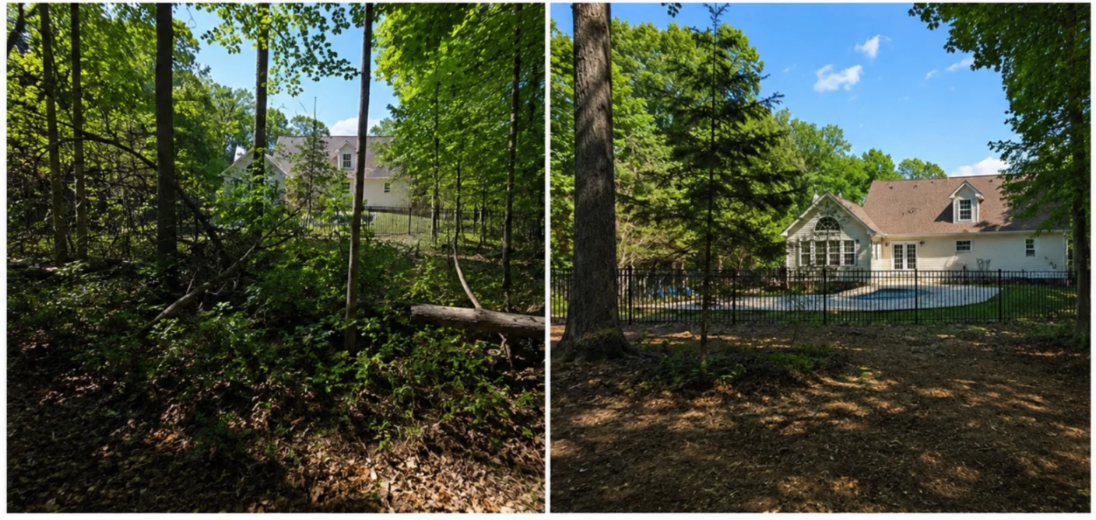 The General before and after